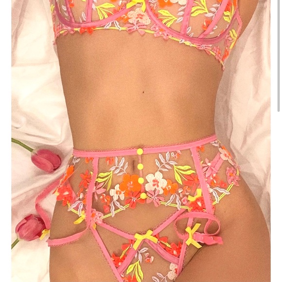 For Love & Lemons Summer Tide Garter Belt - Picture 4 of 7